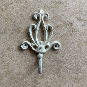 Shabby Chic Iron Coat Hook